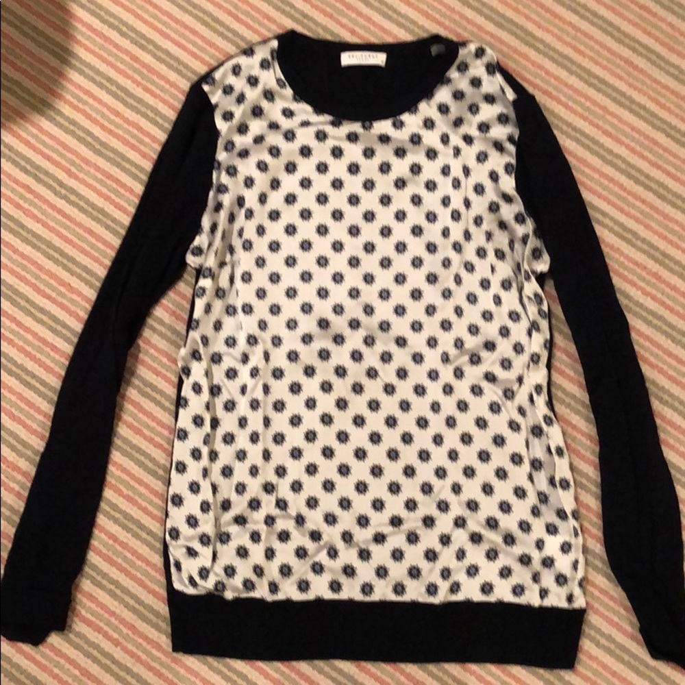 Equipment silk and cashmere sweater